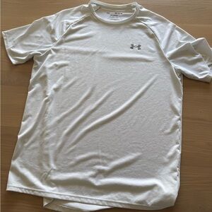 Under Armour Men's Light Gray Short Sleeve Tee